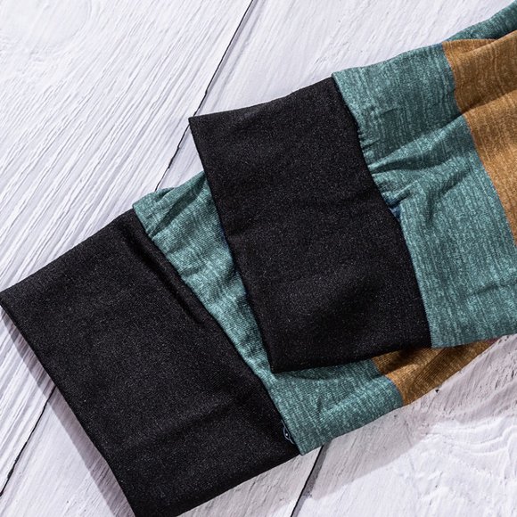 π New Navy Colorful Sleeves Top - Picture 6 of 9